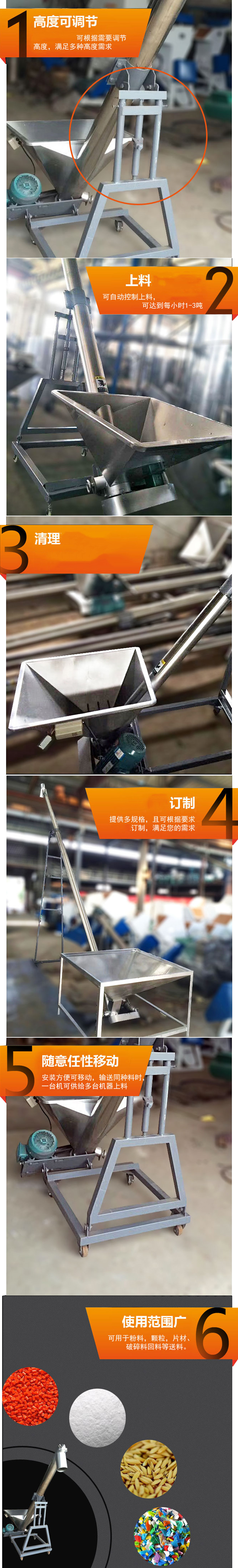 移動皮帶輸送機細節(jié)